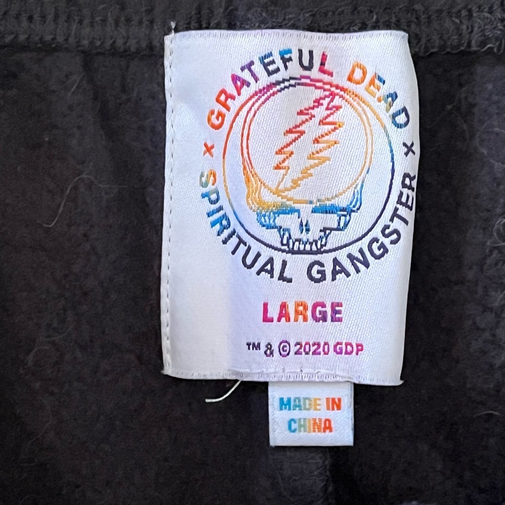 NEW Spiritual Gangster Grateful Dead grateful state of mind collab sweatpants - Picture 9 of 9